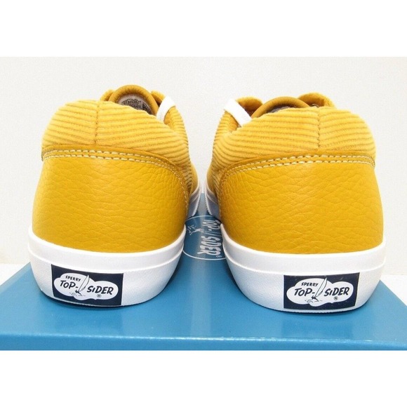 Mens Sperry Cloud CVO Padded Yellow Corduroy Sneaker 10 Tote Included  NWT EB-19 - Picture 4 of 6